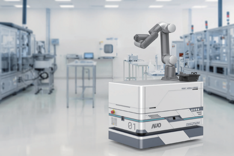 德扑之星整合AI人工智慧、IoT物聯網與Cloud雲端平台服務，開發模組化AMR 250M自主移動機器人，滿足多元自動化生產需求，在智慧工廠中扮演著串接和搬運的角色